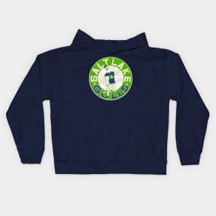 Defunct 70s Salt Lake Gulls Baseball Kids Hoodie